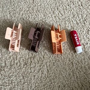Hair claw pins set of 3